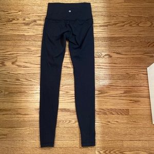Lululemon Wunder High Waisted leggings size 6